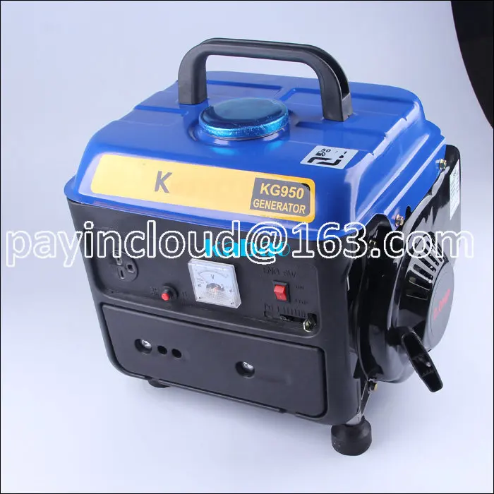 

Маленький бытовой портативный бензиновый генератор 650, 950 Вт, полностью медный 2-тактный бензиновый двигатель с резервным питанием