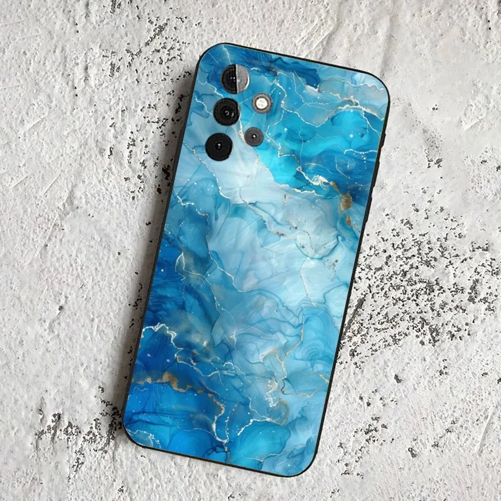 Мраморный Модный чехол для телефона с рисунком Samsung Galaxy A13 21s 22 31 32 52 53 71 80 91 мягкий