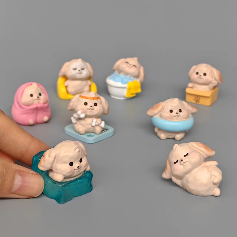 10 шт. мультяшная фигурка щенка собака сделай сам ландшафтный домашний милый