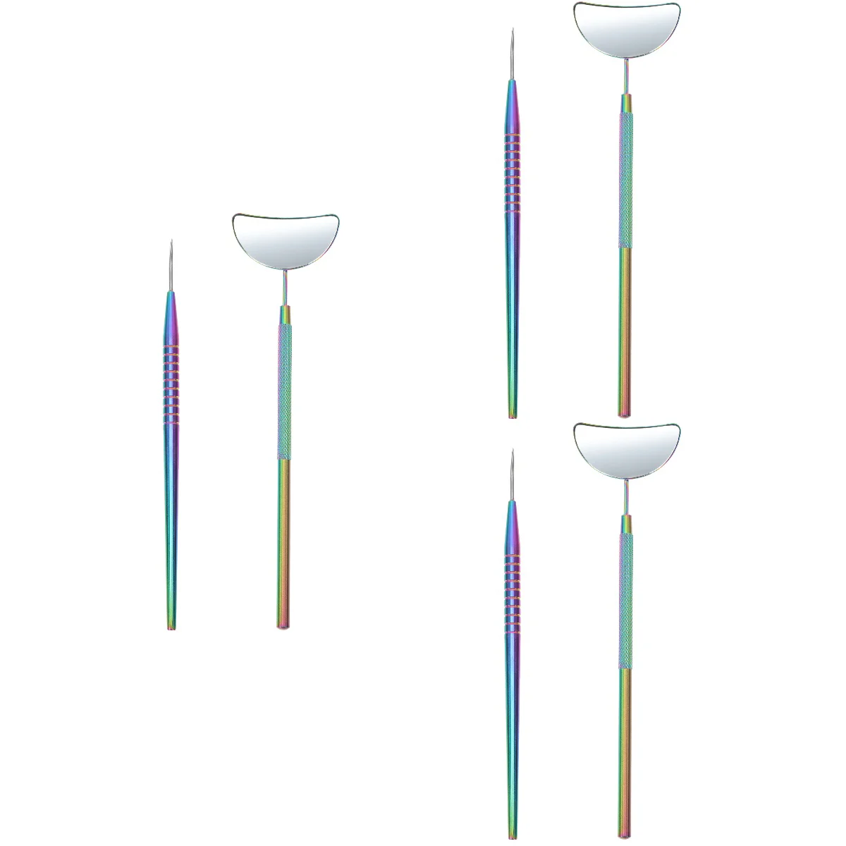 

3 Sets Beauty Lash Pick Rod Mirror Kit Eyelash Extension Aid Tools Eyelash Lift Tool Kit