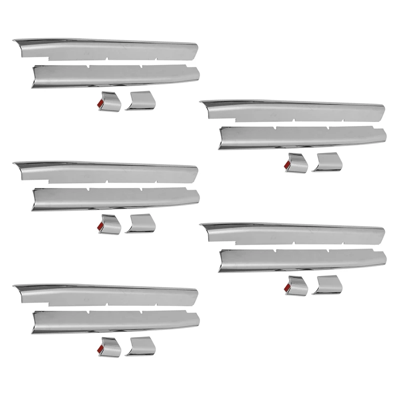 

JFBL Hot 5X Car Chrome Front Grille Trim For Suzuki Spacia Custom MK53S Car Accessories
