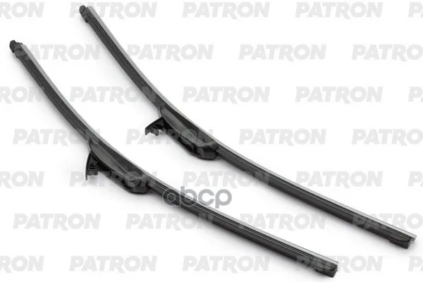 Щетки Стеклоочистителя 55см + 53см К-Кт Плоская Hook/Под Крюк Audi / Psa Fiat Ford PATRON арт. PWB530-FS