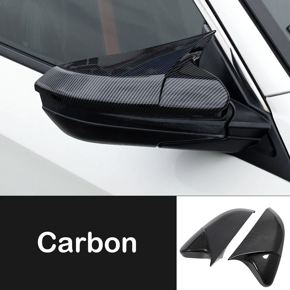 

Для Honda Civic 10 2016 2017 2018 2019 2020 крышка бокового зеркала заднего вида крышка крыла внешняя дверь задний вид чехол отделка из углеродного волокна