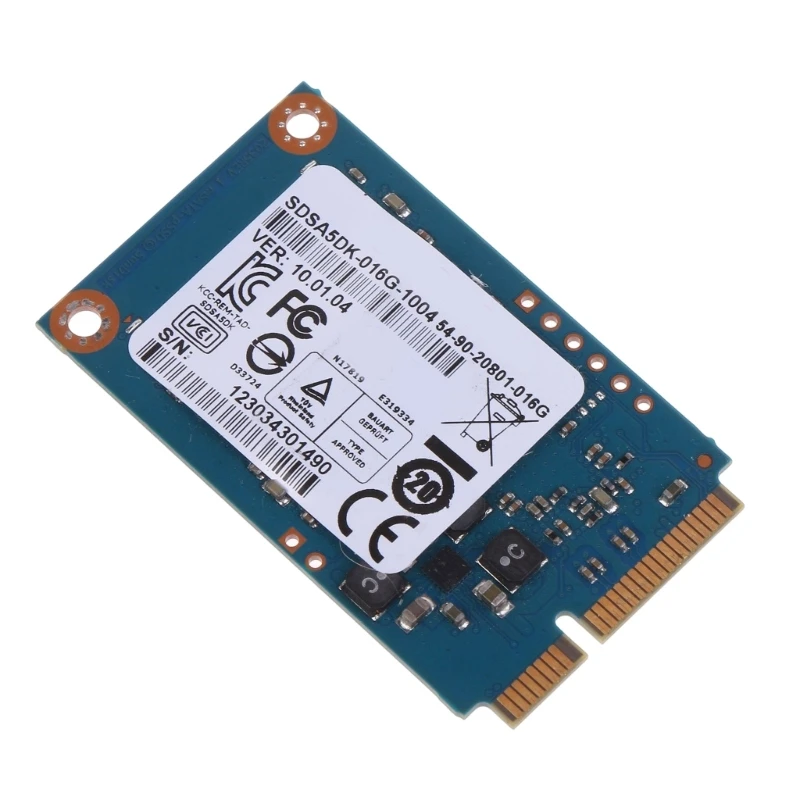Y1UB mSATA SSD Твердотельный диск 16 ГБ Внутренний твердотельный Жесткий для ноутбука