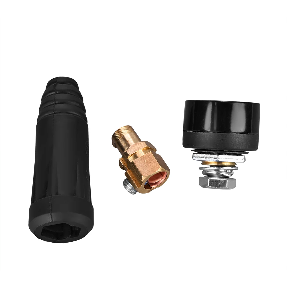 

1Pcs DKJ35-50 Black European Style Welding Cable Rapid Connector Quick Fitting Adapter DKJ DKJ DKJ DKJ DKJ DKJ