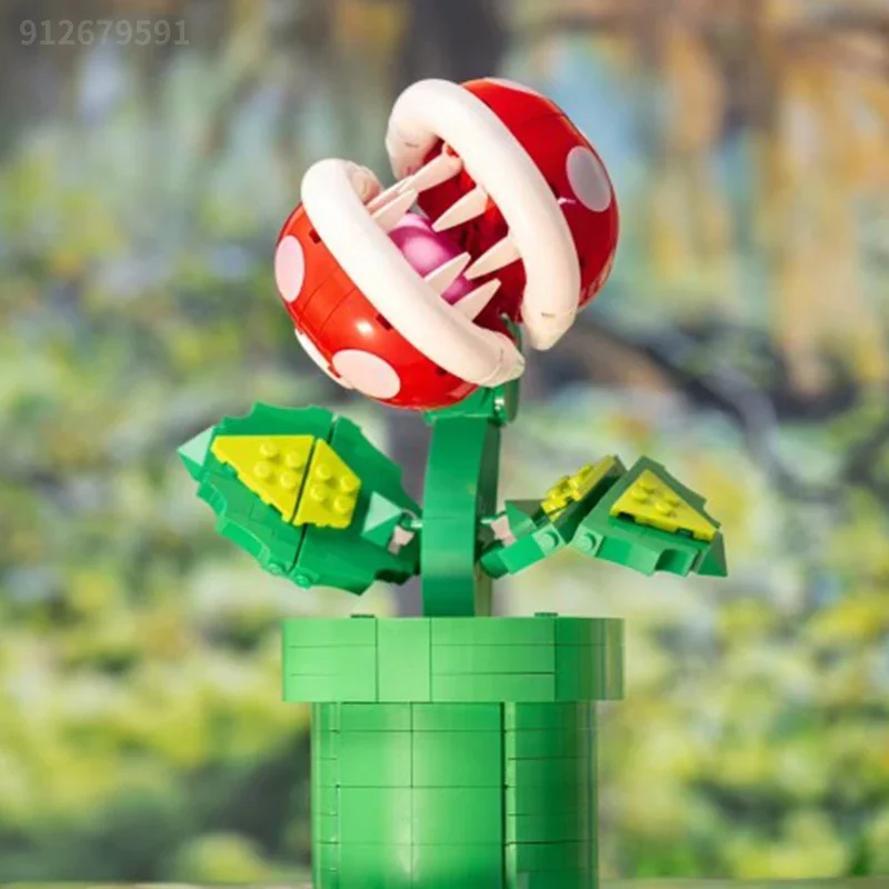 Строительные блоки Piranha модель игрового украшения домашний декор