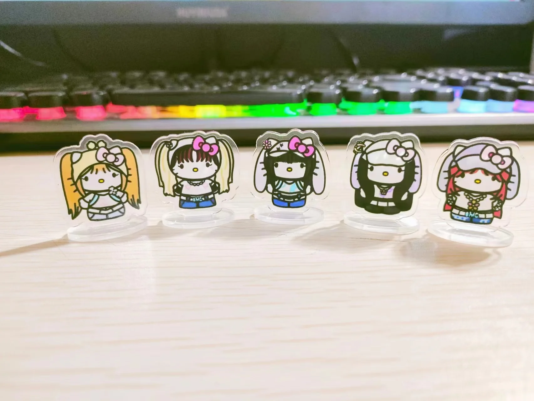 

5 шт./комплект, детские джинсы Kpop NewJeans