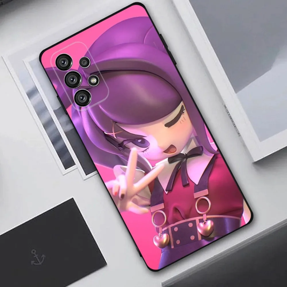 Чехол для телефона Game N-Needy Girl Overdose Samsung Galaxy A20 A21s A22 A31 A32 A52 A53 A72 73 A80 A91 Мягкий черный