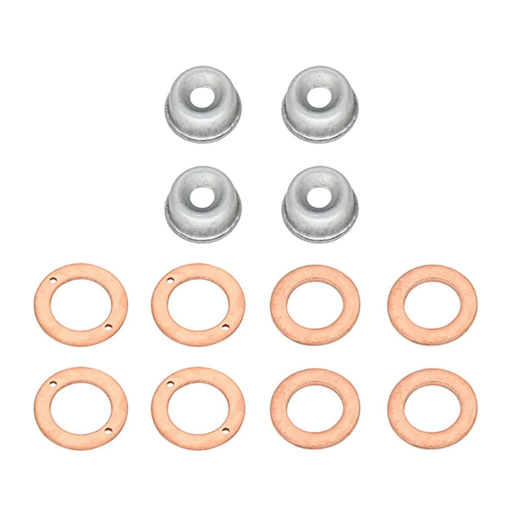 2X уплотнитель инжектора Kit прокладка форсунки 19077-53650 15841-53622 15221-94020 для Kubota D1105 V2203