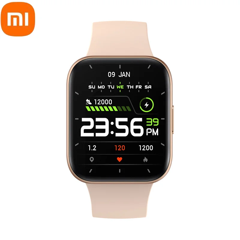 

XIAOMI NEW Men Women Smartwatch Waterproof Sport Fitness Lood Pressure Heart Rate Monitoring Smart Watch for Xiaomi Android IOS