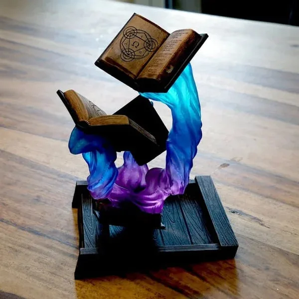 

New interior living room resin decoration Tomes of Magic Dice Tower gift