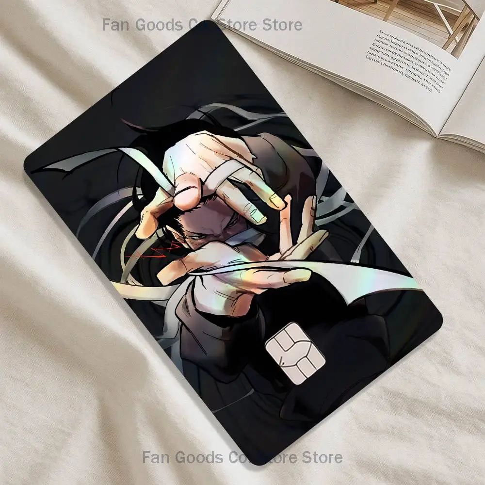 Фото Наклейки MHA A-Aizawa Shouta My H-Hero Laser Shimmer для кредитных карт, банковских карт Visa, проездных на автобус и метро, подарок №5
