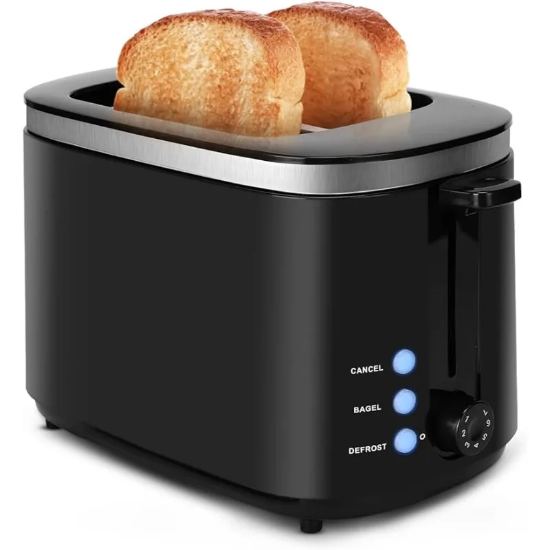 

Toaster 2 Slice Best Rated Prime Stainless Steel 2 Slice Toasters Extra Wide Slot Toasters 7 Shade Settings Defrost/Bagel/Cancel