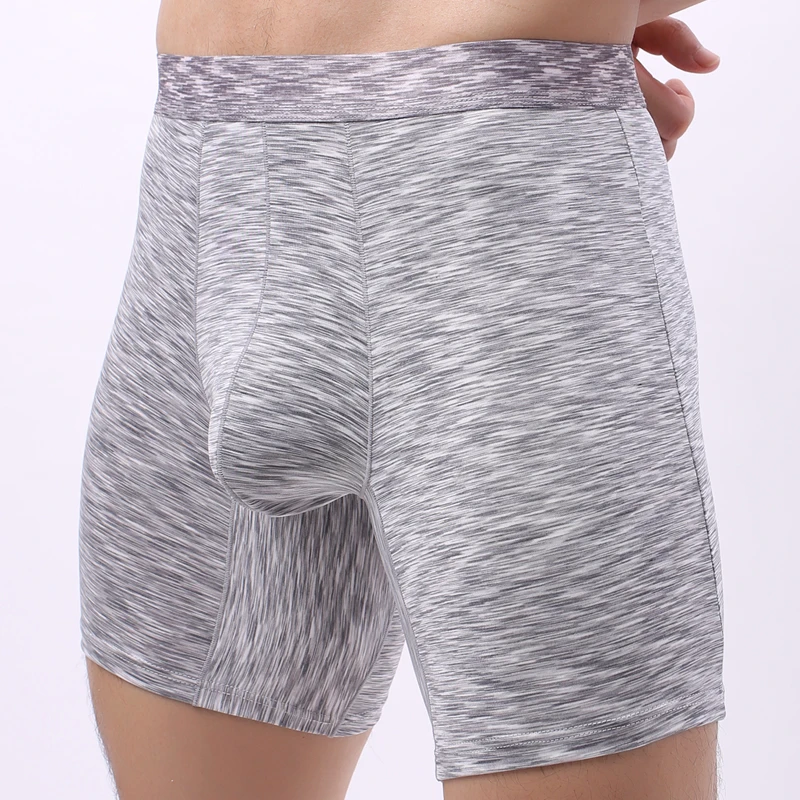 

Боксеры мужские длинные, пикантные шорты со средней посадкой, европейские размеры, нижнее белье для мужчин, износостойкие, бриксеры с длинн...