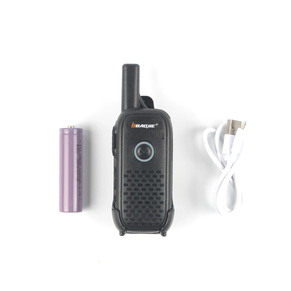 Baojie BJ-Q2 2W 16 Channels 400-470Mhz UHF Portable Mini Walkie Talkies Rechargeable Long Range Two Way Radios