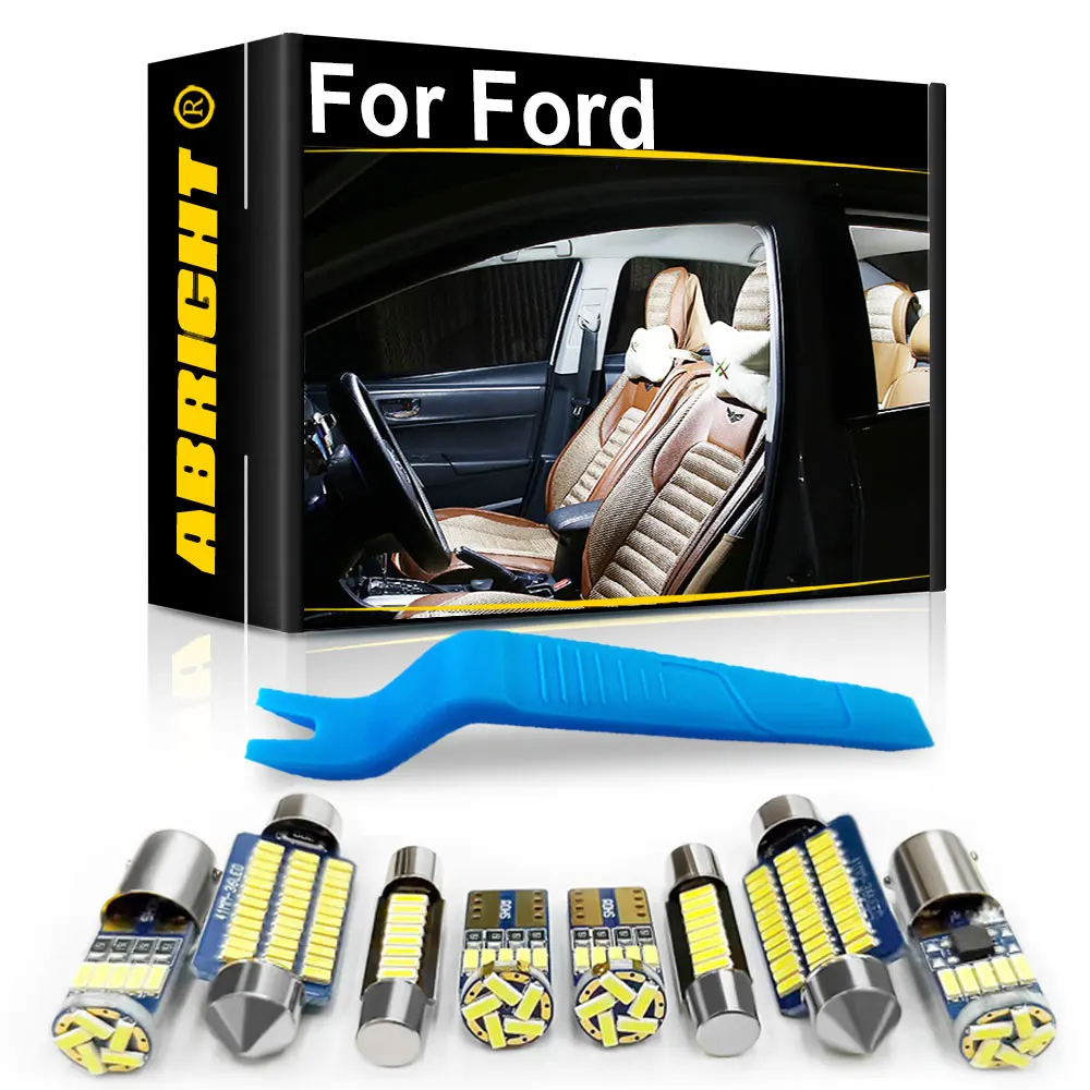 

Car LED Interior Light Canbus For Ford Escape Explorer Expedition Edge Excursion Freestyle Flex Accessories Auto Indoor Lamp