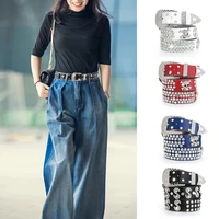 bling rhinestone belts for jeans cowgirl western belt dress bling studded leather belt for country music festival