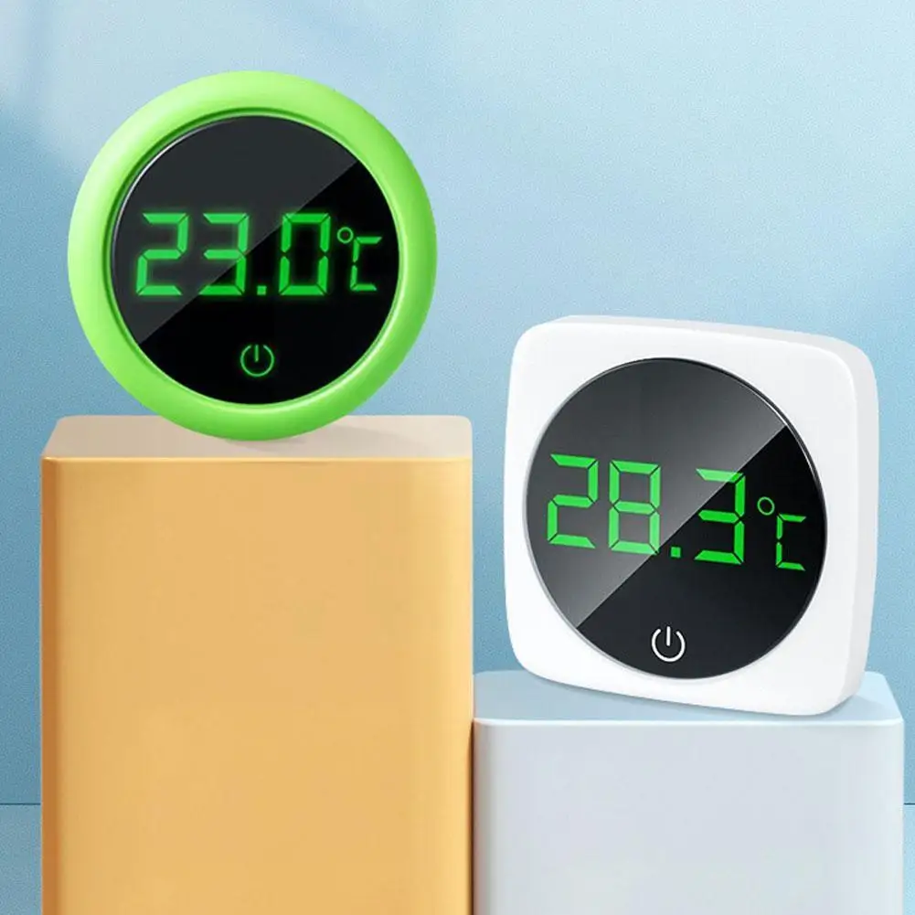 

Точный Цифровой термометр, светодиодный дисплей, измеритель температуры рыбы, Террариум, датчик температуры воды для рыбы Z3m6