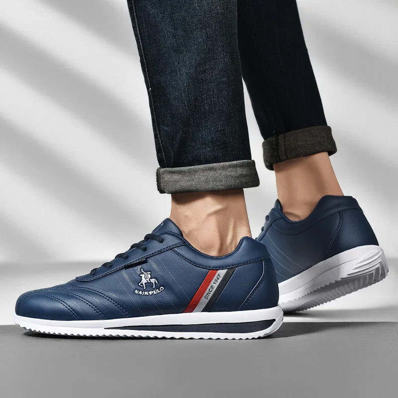 Golf men's professional sports shoes non-slip training golf sports shoes comfortable walking shoes black and blue fitness shoes