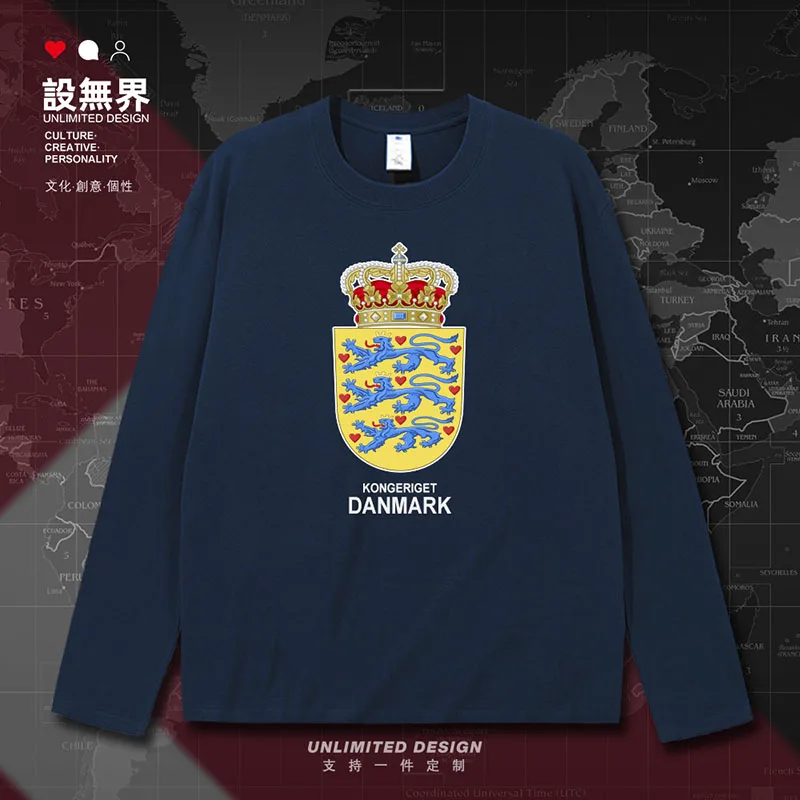 Denmark Danish DNK mens t shirt Short-sleeved white tees men's Short Sleeve printed cotton sporting t-shirt new summer clothes