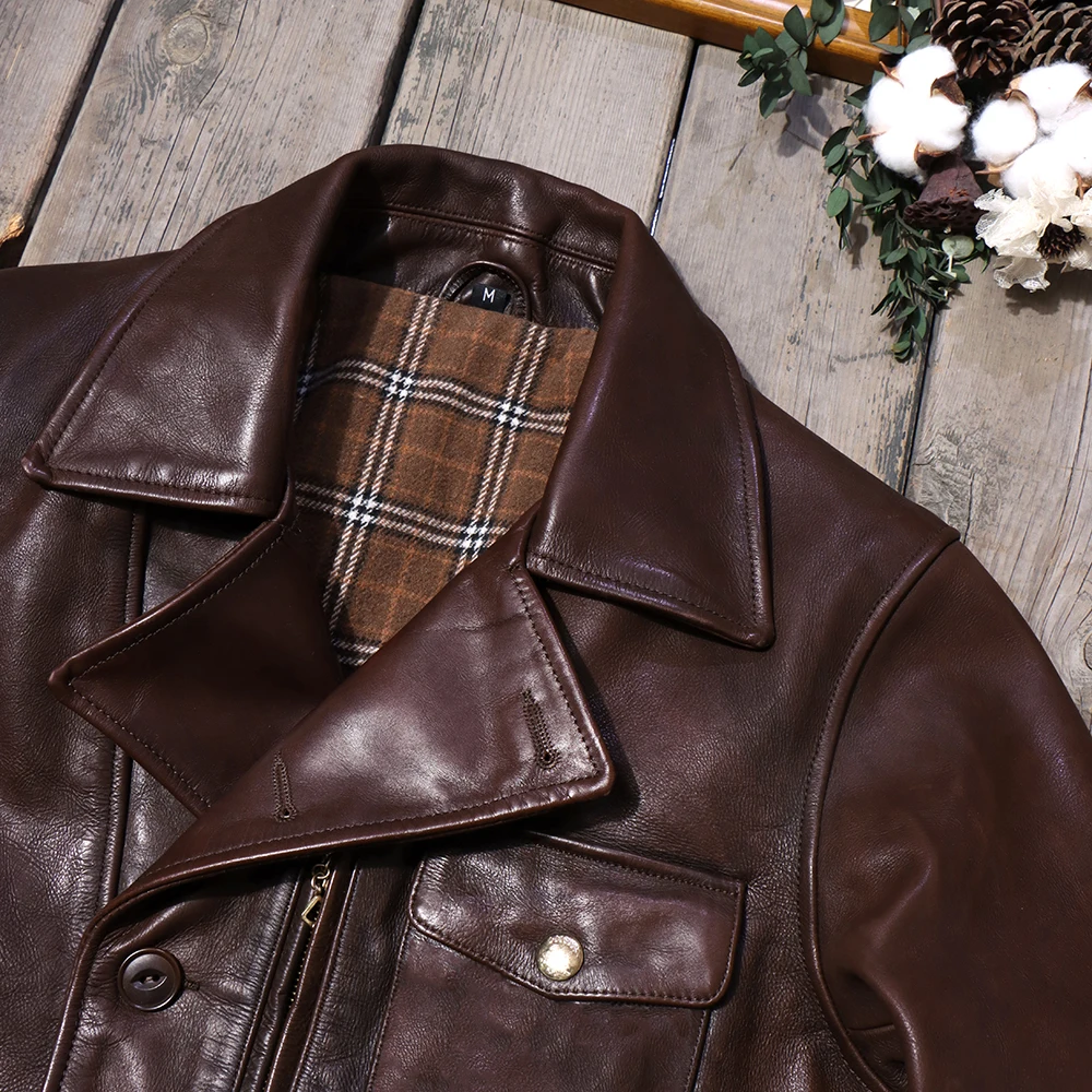 Мужская кожаная куртка Blunt Razor винтажная мужская с изображением калифорнийского