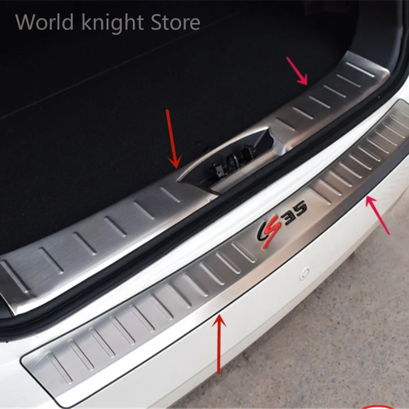 

For Changan CS35 2012-2016 High-quality stainless steel trunk threshold guard anti-scratch protection decoration car accessories