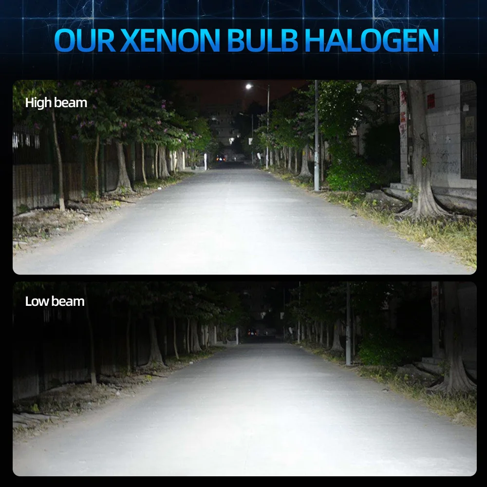 2/4 шт. лампы для автомобильных фар H11 HB3