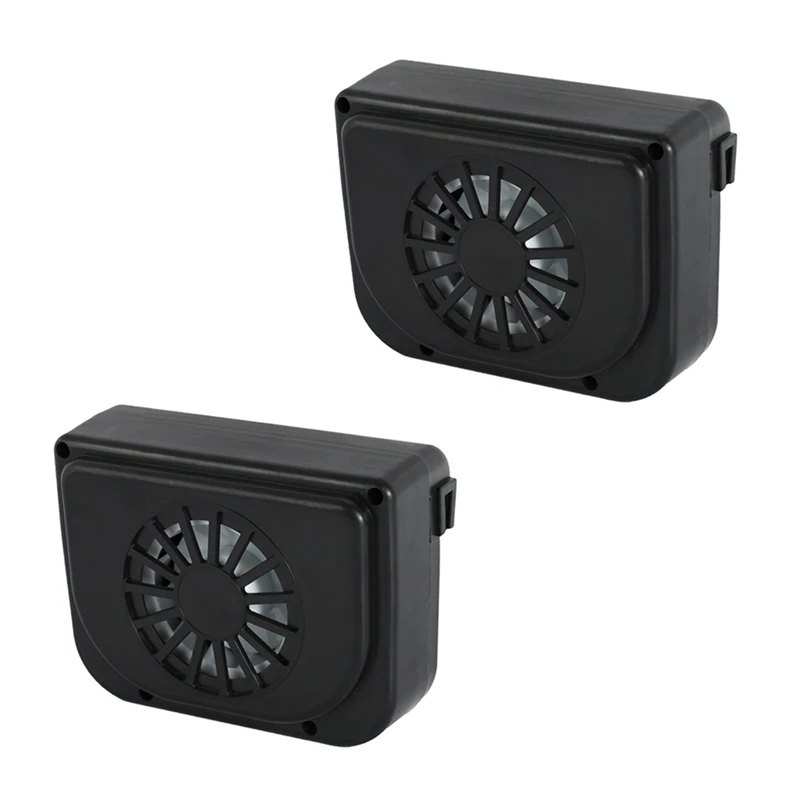 

2 шт., автомобильный вентилятор на солнечной энергии