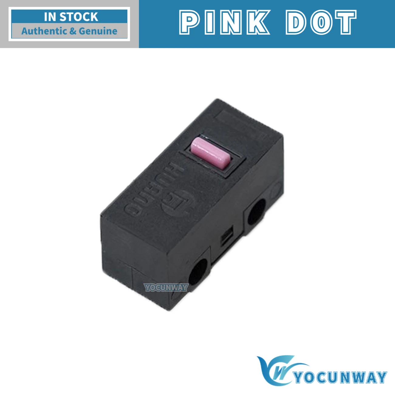 

HUANO микропереключатель черный пластик 10м