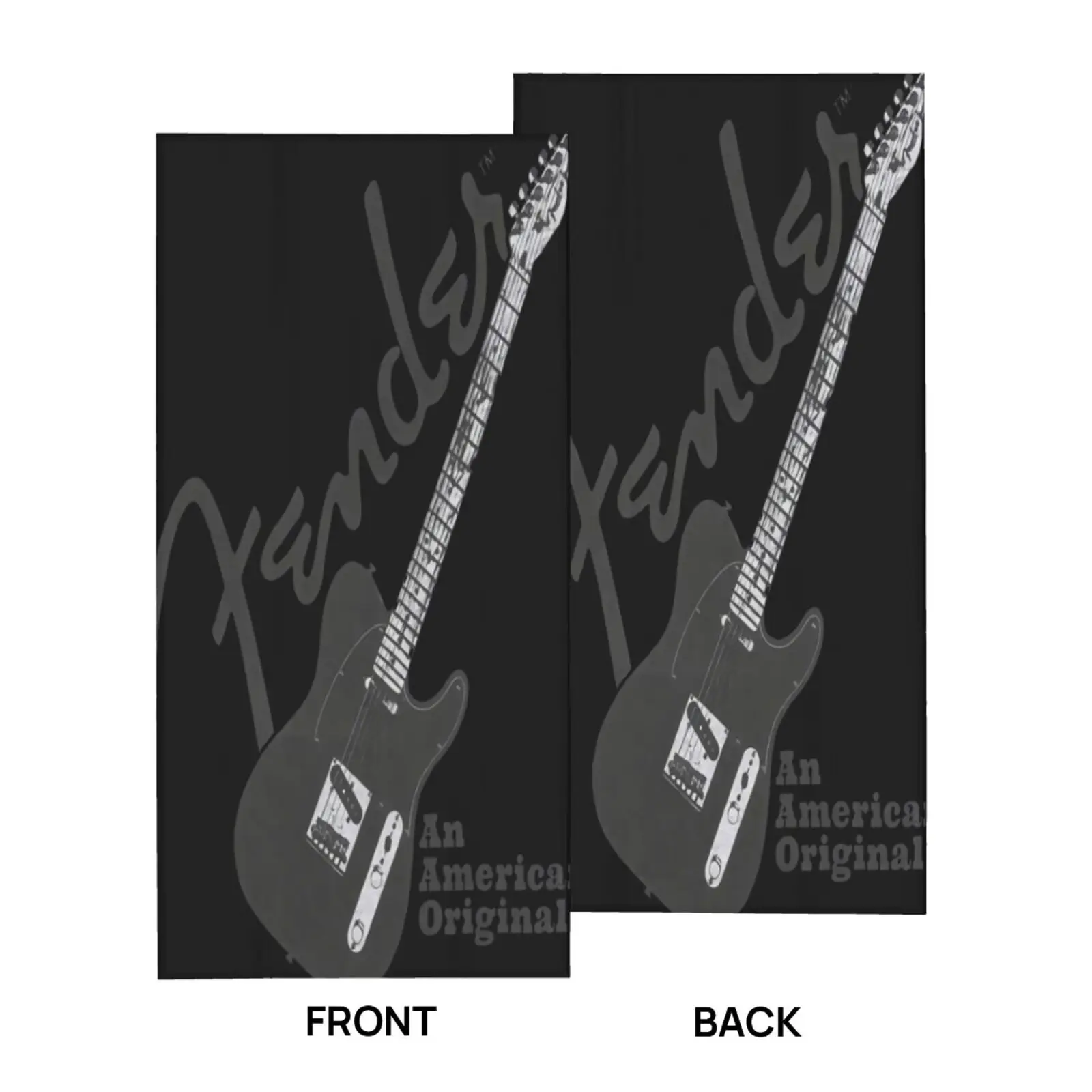 Электронные гитары Fender Цвет: американский серый мужская модель Мужская футболка