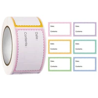90 300 pcs date content stickers blank writable storage pantry seal labels for food material kitchen marking home storage tags