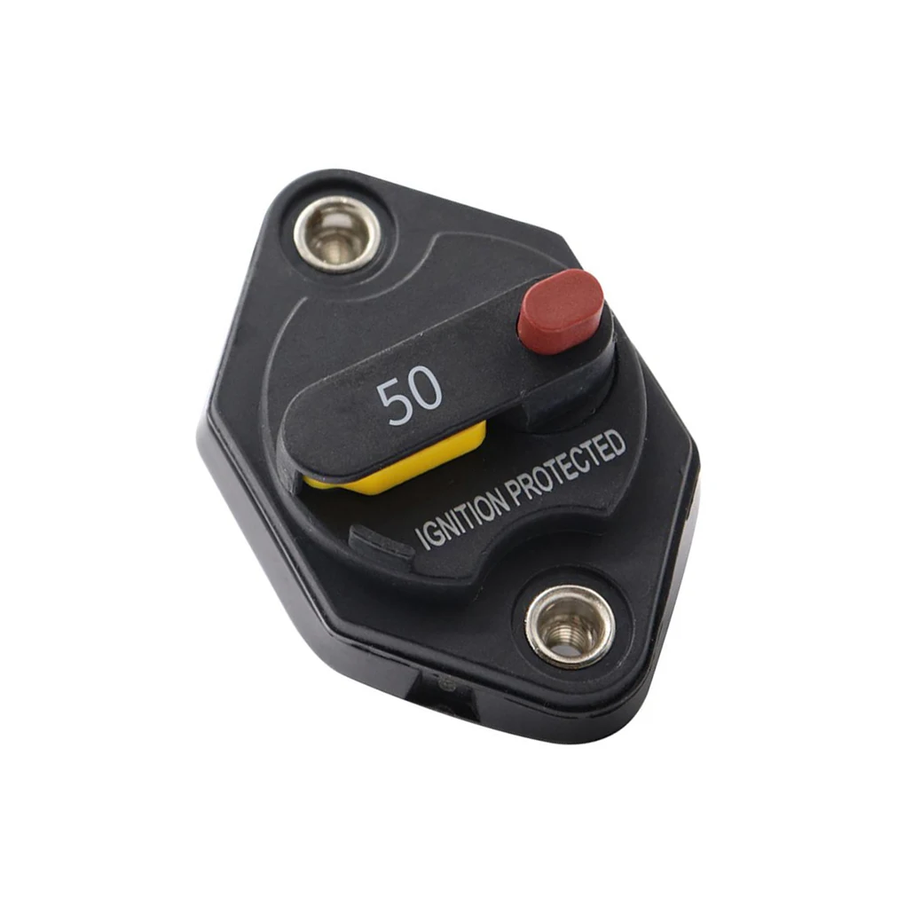 Автоматический выключатель автомобиля, предохранитель сброса для защиты системы, автоматический выключатель, предохранитель, 12-32 В постоянного тока, для автомобиля, лодки, авто, водонепроницаемый