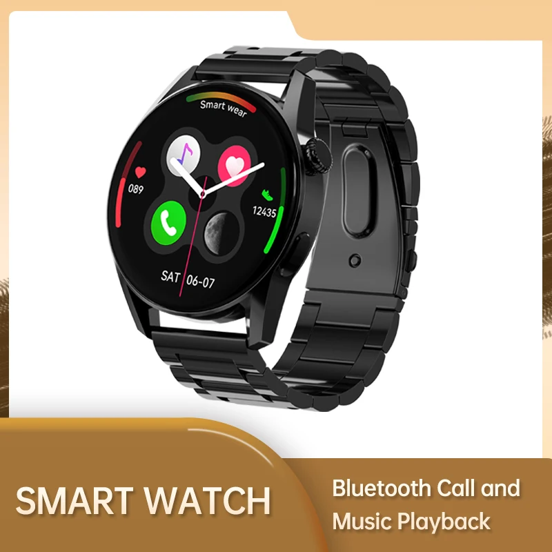 New GT3 Answer Call Smart Watch Men Waterproof Sport Fitness Tracker Bluetooth Call Watches for Men Women for Andorid IOS huawei