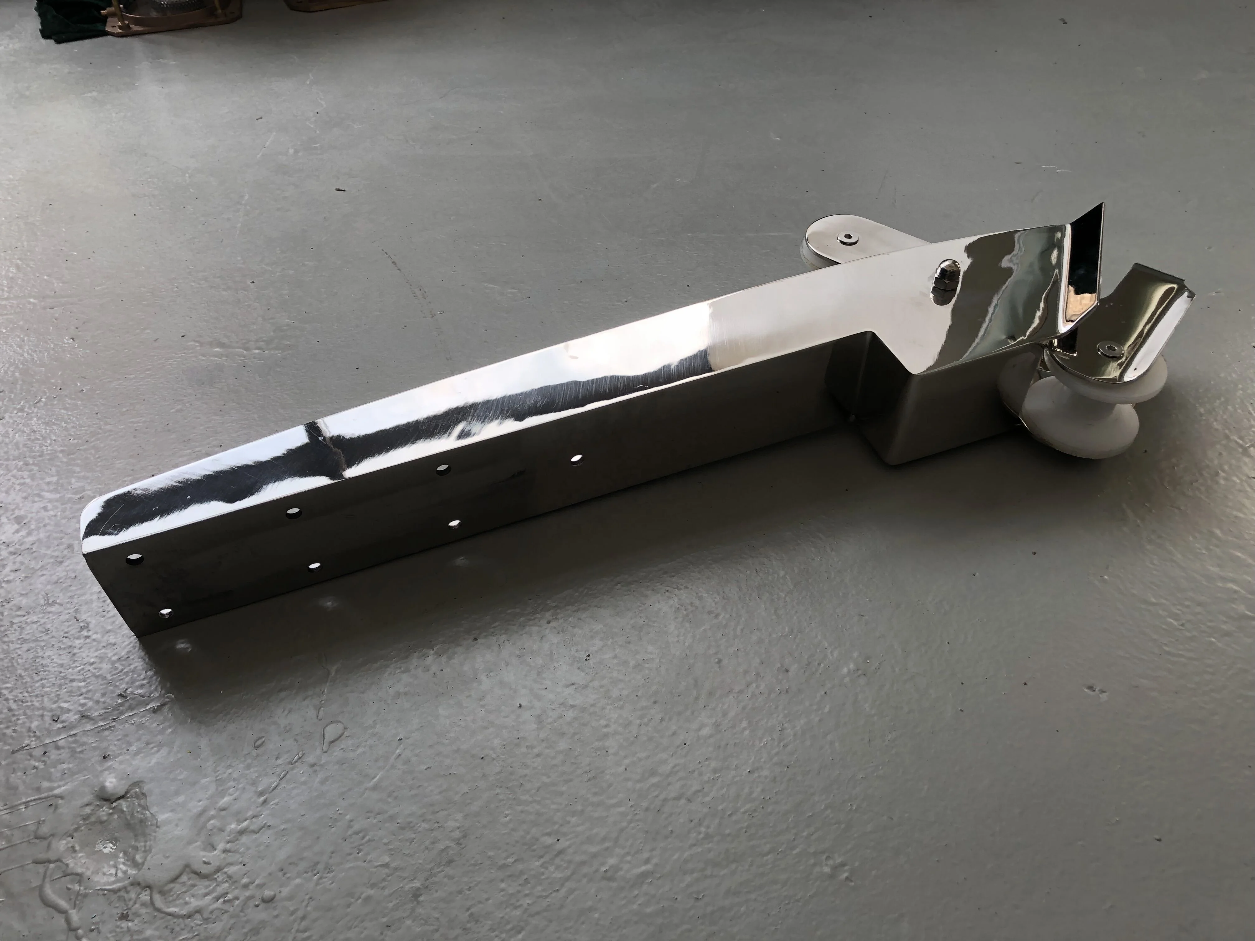 АКСЕССУАРЫ ДЛЯ РОЛИКОВОЙ ЛОДКИ ЯКОРОВОЙ ЛЮБИТЕЛЬ ИЗ НЕРЖАВЕЮЩЕЙ СТАЛИ РЫБОРНОЙ