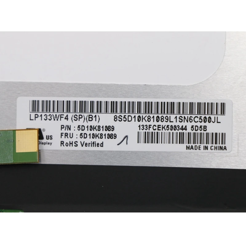 13 3 ''для Lenovo ideapad 710S Plus Touch-13IKB 80YQ сенсорный экран дигитайзер ЖК светодиодный