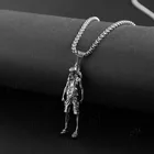 Цепочка из титановой стали, Классическая цельная металлическая цепочка в стиле хип-хоп