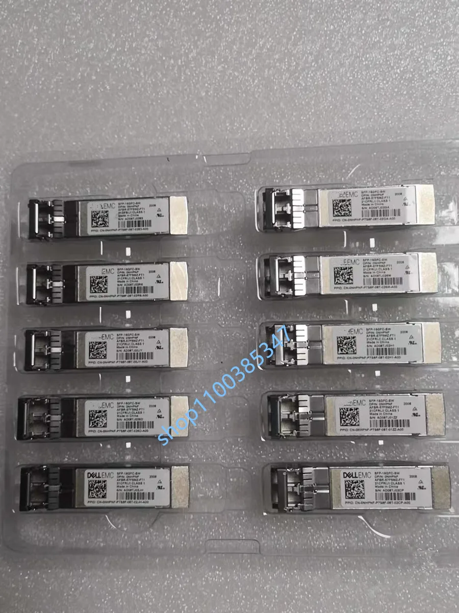 Del/16GB sfp fiber switch/AFBR-57F5MZ-FT1/SFP-16GFC-SW/0NHPNF/16g sw sfp Apply to ME4012 ME4024/ONKX77 transceiver sfp