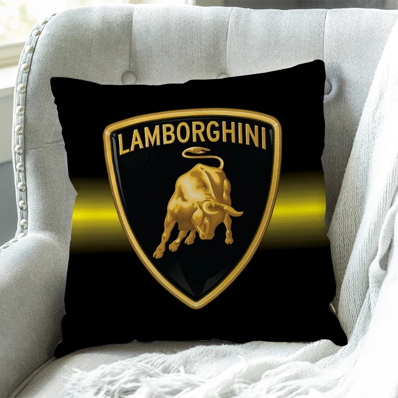 

Cushion Cover 45x45 Cushions Covers Lamborghini Decorative Pillowcases Pilow Cases Pillowcase Throw Pillows Anime Pillow Sofa