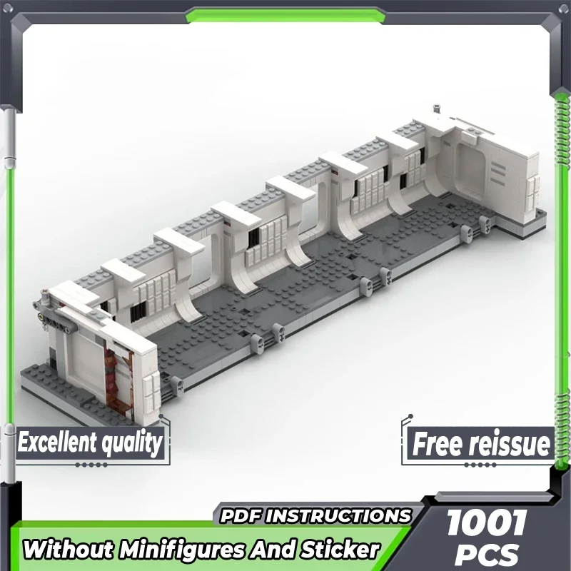 Звездная модель фильма Moc Строительные кирпичи расширение космического корабля