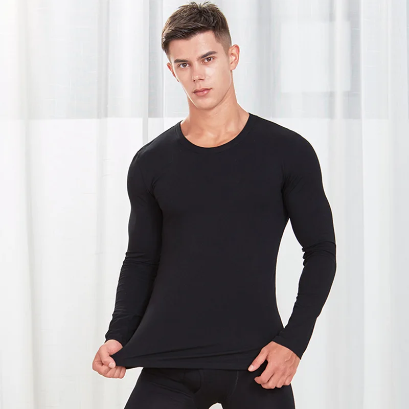 Thermal Underwear Set Men Winter Thermo Underwear Long Johns Autumn Warm Clothes Man Cotton Long Sleeve Thermal Undershirt Pants