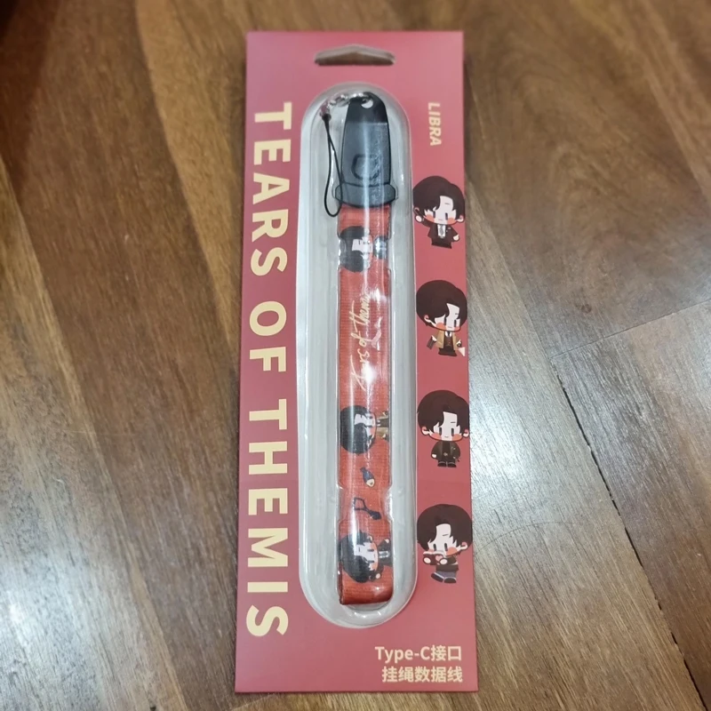 

Официальный USB-кабель MiHoYo Tears of Themis Type-C для Iphone, шнур для передачи данных, шнур для быстрой зарядки, аксессуары для веревки