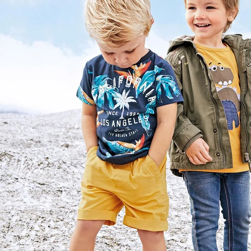 

Детская одежда, костюмы, повседневная одежда, одежда для мальчиков, футболка с принтом, шорты, хлопковые детские костюмы
