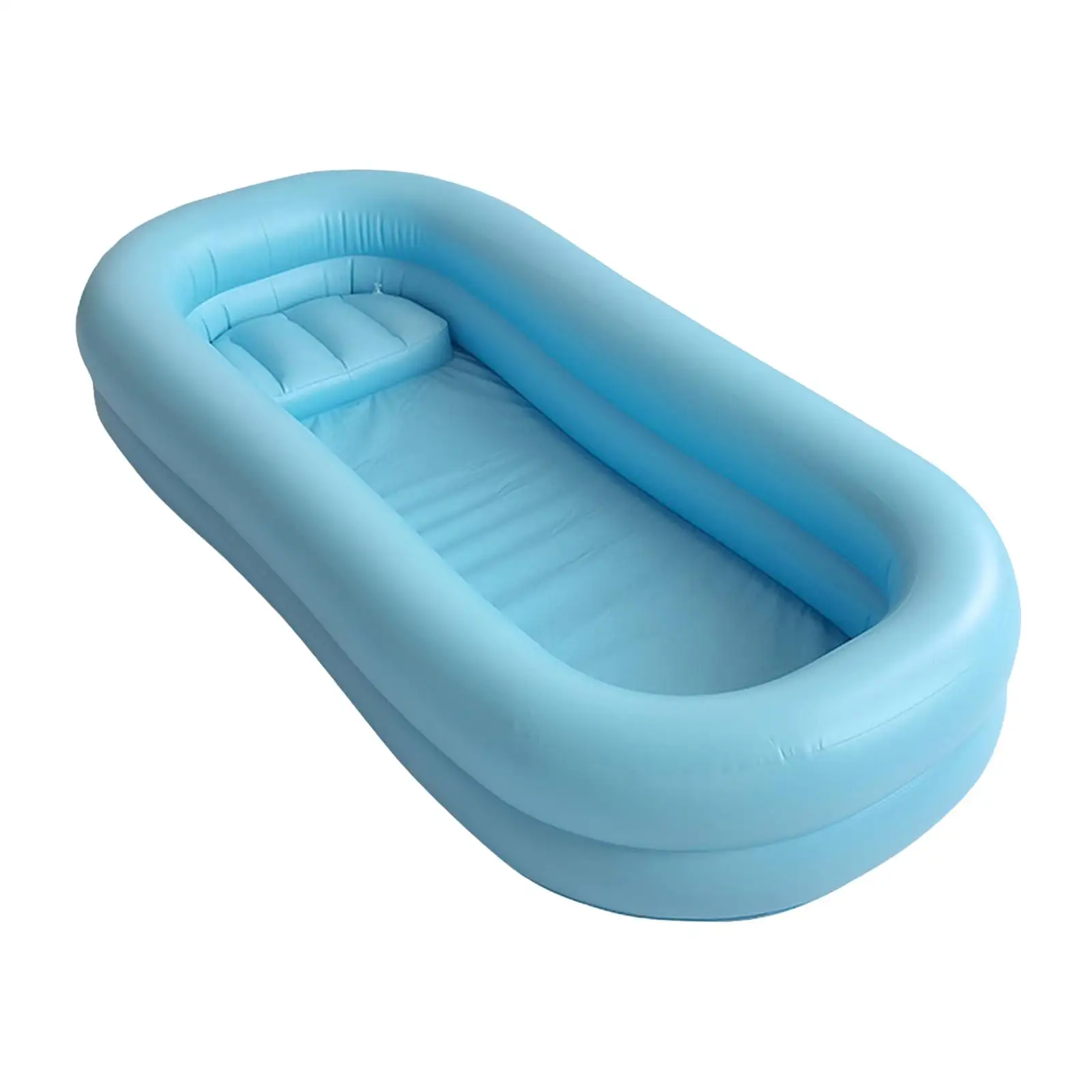

Inflatable Bathtub Adults Free Standing Blow up Bathtub PVC Portable Foldable Bath Tub for Men Women Elderly Indoor Accessories