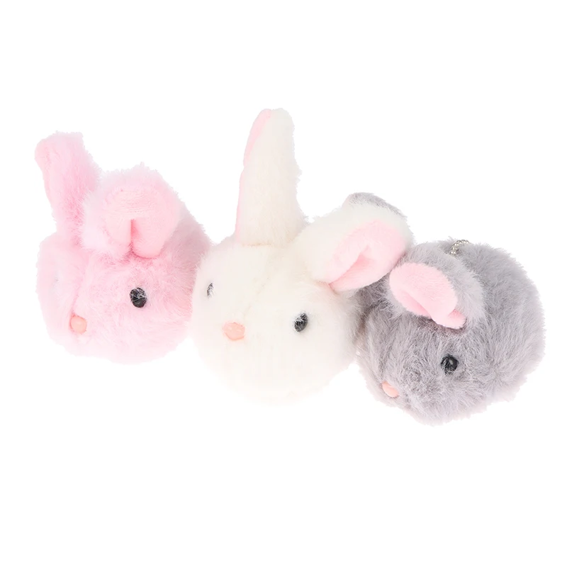 

Милый мини-кролик, плюшевые набивные нефритовые заячьи куклы для мальчиков и девочек, детские подарки, брелок, подвеска для сумки, подвеска ...