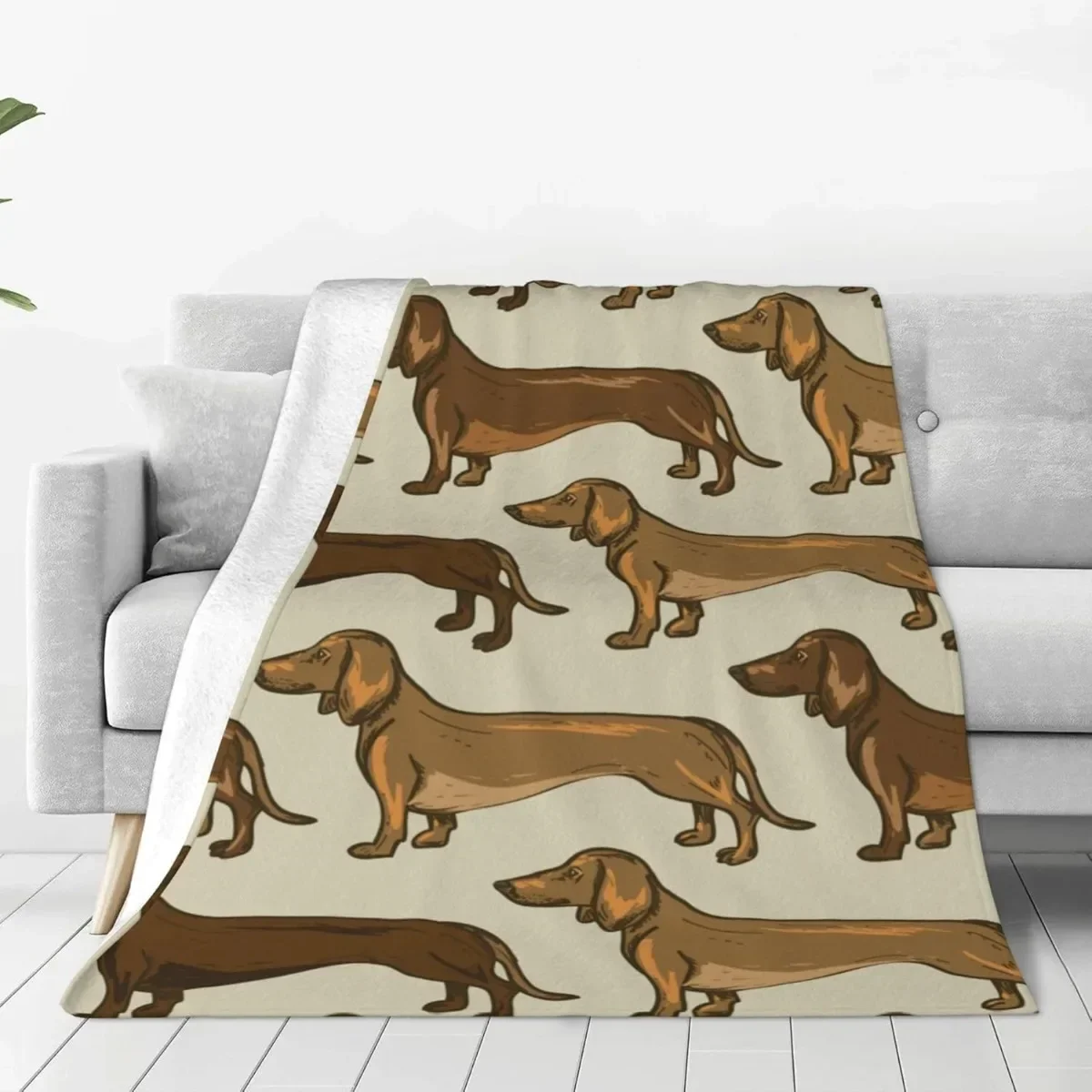Одеяло с милым рисунком собаки мягкое легкое уютное фланелевое теплое одеяло