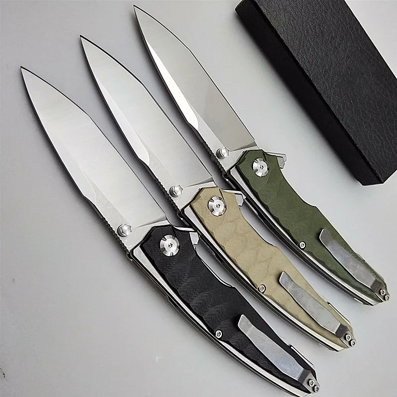 Eafengrow Black Shark складной D2 лезвие G10 ручка карманный Выживание Охота Тактический