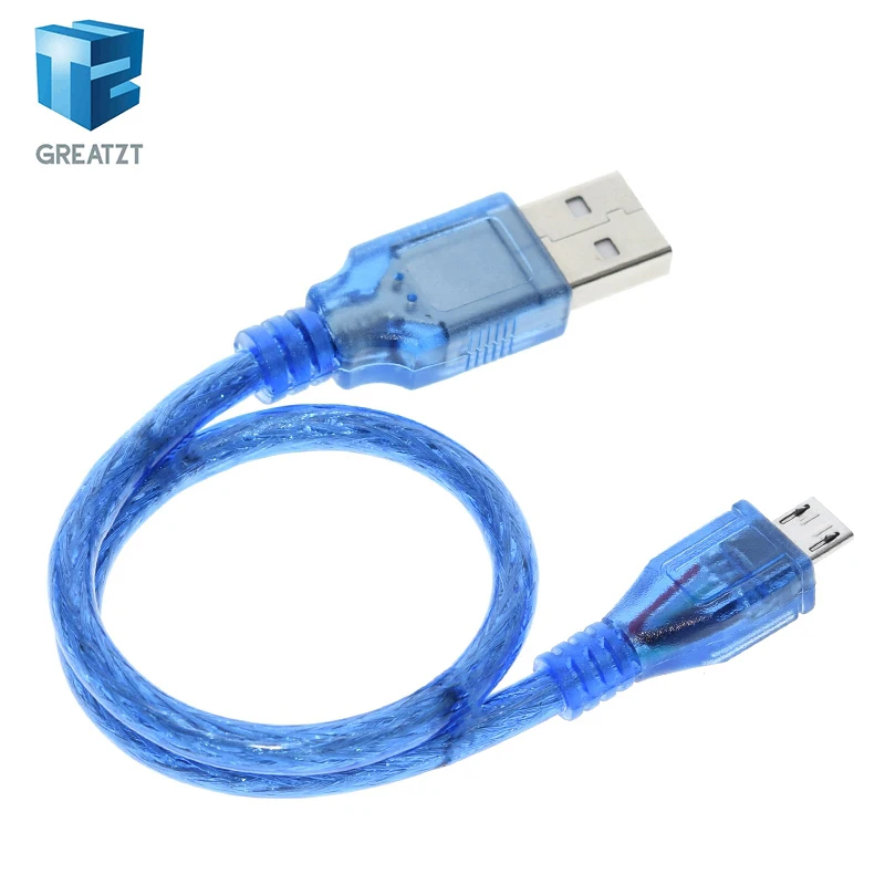 USB-кабель 30 см 0 3 фута для Leonardo/Pro micro/DUE высококачественный тип A Micro USB м Arduino