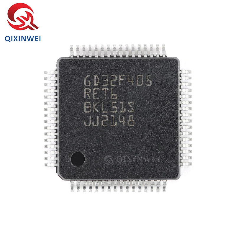 

Новый оригинальный микроконтроллер GD32F405RET6 LQFP-64 32 бит Микроконтроллер микроконтроллер