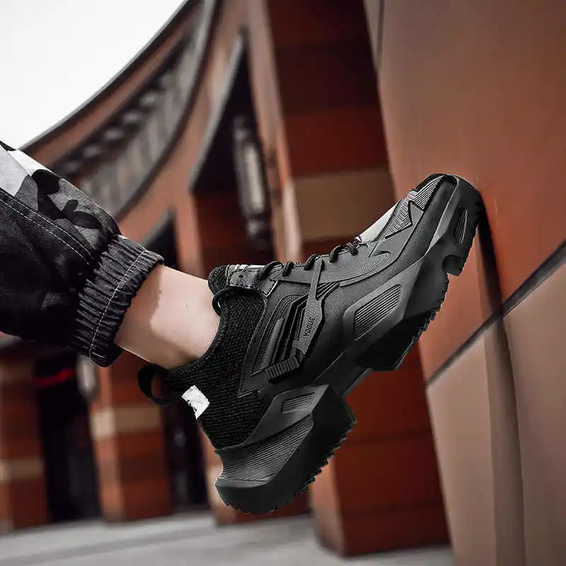 

Некожаная повседневная мужская кожаная обувь, мужские зимние ботинки, Zaptillas, мужские высокие кроссовки, папина Мужская обувь для тенниса