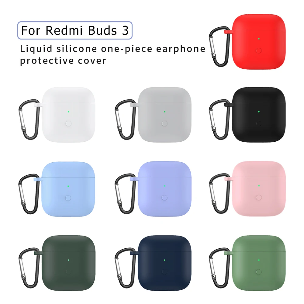 

Case for Xiaomi Redmi buds 3 buds3 Case Soft Silicone Cover for redmi buds 3 buds3 buzz3 Case Wireless Heaphone Earphone Funda
